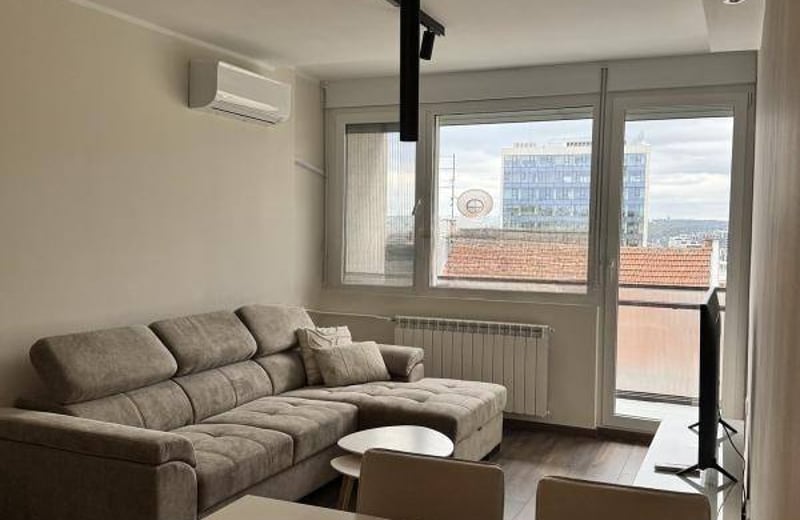 Vermietung einer möblierten 2-Zimmer-Wohnung im Stadtzentrum, 45 m², Belgrad, Serbien